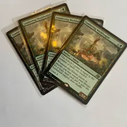 MTG: Aetherdrift - X4 Lumberring Worldwagon - Rare - 0168 NM - Image 1