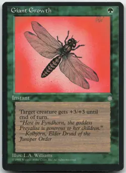 MTG Giant Growth C Ice Age LP - Image 1