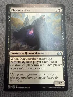 MTG - Plaguecrafter - Guilds of Ravnica - Near Mint - Image 1