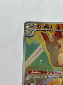 Rapidash 189 / 182 Pokemon Destined Rivals 2025 Near Mint Illustration Rare - Image 5