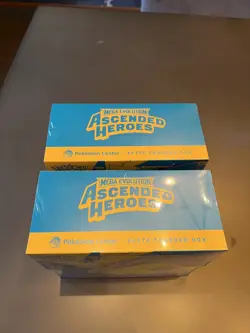 Pokemon TCG Ascended Heroes Pokemon Center Elite Trainer Box ETB SEALED x2 - Image 5