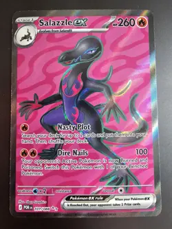 Salazzle ex 101/088 Ultra Rare Perfect Order Pokemon Near Mint - Image 1