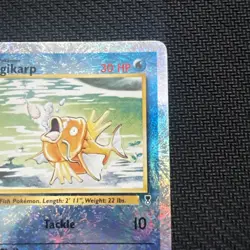 2002 POKEMON LEGENDARY COLLECTION 52/110 MAGIKARP REVERSE HOLO ENGLISH - Image 3