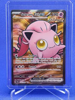 Scream Tail EX 197/167 Twilight Masquerade Full Art Rare Pokemon TCG Card NM - Image 1