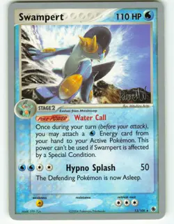 Swampert - World Championships 2004 - 13/109 Ruby & Sapphire - Pokemon TCG - Image 1