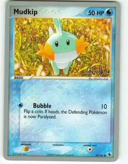 Mudkip - World Championships 2004 - 59/109 Ruby & Sapphire - Pokemon TCG - Image 1