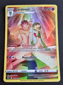 Gardevoir TG05/TG30 Pokemon TCG Silver Tempest Trainer Gallery LP - Image 1