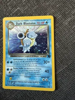 Pokemon Team Rocket Dark Blastoise 3/82 Holo Rare NM/M - Image 2