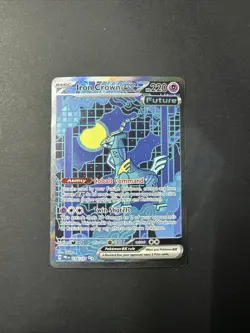 Pokemon Iron Crown ex 158/131 Sv: Prismatic Evolutions Special Illustration Rare - Image 1