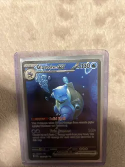 Pokemon TCG Blastoise EX Scarlet & Violet 151 Near Mint Condition - Image 1