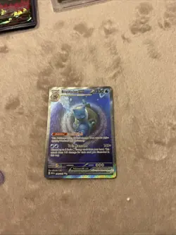 Pokemon TCG Blastoise EX Scarlet & Violet 151 Near Mint Condition - Image 2
