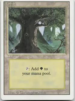 MTG Forest (C) L Revised Edition 285 MP - Image 1
