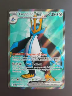 Empoleon ex - 114/094 - Pokemon Phantasmal Flames Ultra Rare NM - Image 1