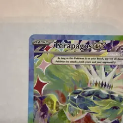 Pokemon TCG-Terapagos Ex #169/131-Full Art Prismatic Evolutions NM - Image 5