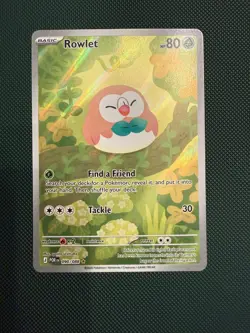 Rowlet 90/88 Perfect Order Illustration Rare IR NM Pokemon TCG - Image 1