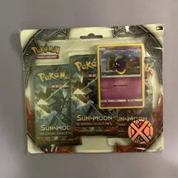 Pokemon S&M Burning Shadows-2 Blisters, 4 Sleeved Booster Packs Lot SEALED - Image 4