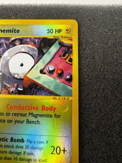 Pokemon TCG Magnemite 91/147 Reverse Holo Rare Aquapolis 2003 Near Mint - Image 4