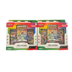 Pokemon TCG First Partner Illustration Collection Series 1 Lot of 2 - Sealed - Image 1