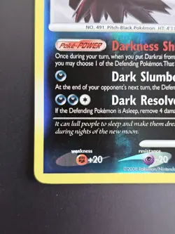 Darkrai - 3/100 - Pokemon Majestic Dawn Reverse Holo Rare NM/VLP - Image 5