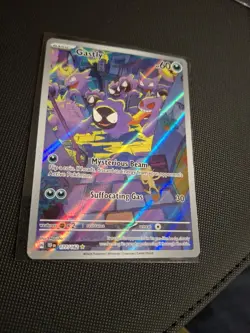 Pokemon TCG Gastly 177/162 Temporal Forces Holo Illustration Rare - Image 3