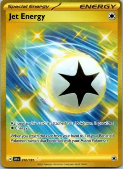 Pokemon Jet Energy 252/191 Hyper Rare NM - Image 1