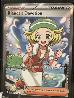 Pokemon Bianca's Devotion 197/162 SV05: Temporal Forces Ultra Rare Holo Trainer - Image 1
