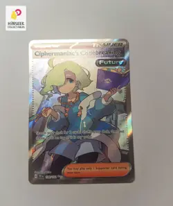 Pokemon TCG Ciphermaniac's Codebreaking Temporal Forces 198/162 Ultra Rare - Image 1