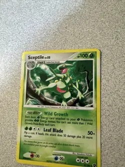 Sceptile - 8/106 - 2008 Diamond & Pearl Great Encounters Holo Pokemon Card - Image 3