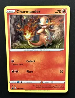 Charmander SWSH092 SWSH: Sword & Shield Promo Cards Holo - Image 1