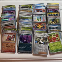 Pokemon TCG Destined Rivals Lot Of 85+ Holo & Reverse Holo Pokemon Cards MINT - Image 1
