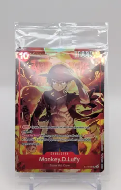 Monkey.D.Luffy (Treasure Booster Set) ST10-006 One Piece Promotion Cards Foil - Image 1