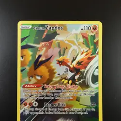 Galarian Zapdos SWSH283 Pokemon Sword & Shield Black Star Promo Holo Card - Image 2