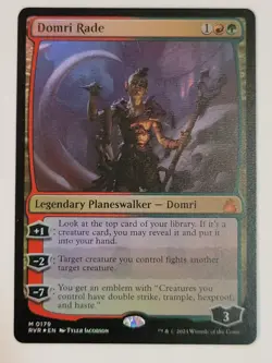 Domri Rade -Foil- RAVNICA REMASTERED Mythic Planeswalker RVR 179 mtg NM/M - Image 1