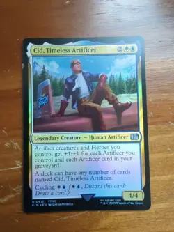 Cid, Timeless Artificer (0412) Final Fantasy Foil MTG - Image 1