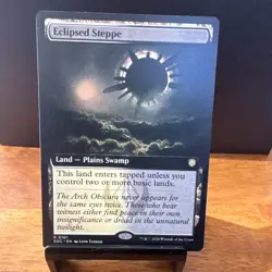 Eclipsed Steppe (Extended Art) Commander: Secrets of Strixhaven Regular - Image 1