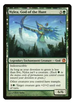 1x MTG Nylea, God of the Hunt - Theros Mythic! NM Mint! - Image 1