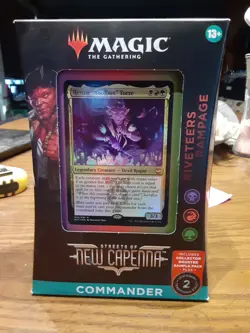 MTG Streets Of New Capenna Riveteers Rampage Commander Deck - Image 1