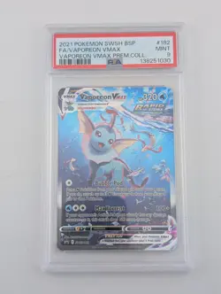 Pokemon Vaporeon VMAX SWSH182 Black Star Promo -PSA 9 - Image 3