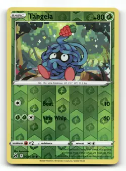 Tangela 004/159 - Crown Zenith Reverse Holo - Pokemon Card NM/M - Image 1