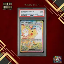 🇫🇷 PIKACHU EX ALTERNATIVE PSA 9 - ETINCELLES DEFERLANTES 238/191 Pokemon 🇫🇷 - Image 1