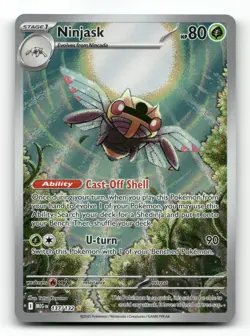 Ninjask 137/132 - Mega Evolution - Pokemon Card NM/M - Image 1