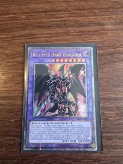Yu-Gi-Oh! Red-Eyes Dark Dragoon RA02-EN021 Quarter Century Secret Rare (QCR) - Image 1