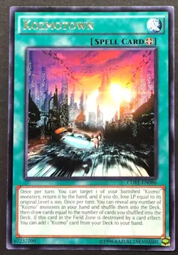 YUGIOH Kozmotown CORE-EN086 Rare Unlimited NM/Mint - Image 1