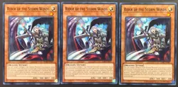 YUGIOH 3x Rider of the Storm Winds SDBE-EN007 Common Unlimited NM/Mint Playset - Image 1