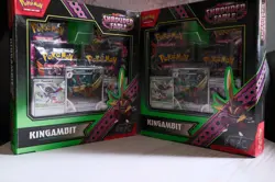 Pokemon Shrouded Fable Kingambit Illustration Collection Pokemon - New Sealed 2x - Image 1