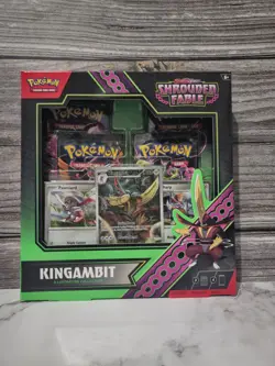 Pokemon Shrouded Fable Kingambit Illustration Collection Pokemon - New Sealed 2x - Image 2