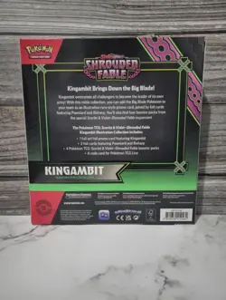 Pokemon Shrouded Fable Kingambit Illustration Collection Pokemon - New Sealed 2x - Image 3