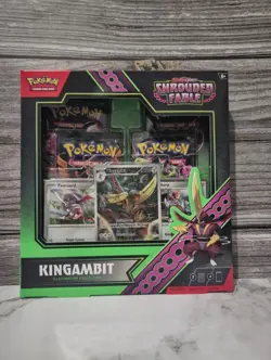 Pokemon Shrouded Fable Kingambit Illustration Collection Pokemon - New Sealed 2x - Image 4