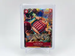 One Piece Lucky.Roux Foil TR OP09-015 a Fist of Divine Speed Treasure Rare - Image 1