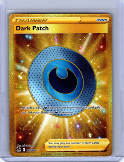 Dark Patch Secret Rare Holo 216/196 Pokemon Lost Origin - Image 1